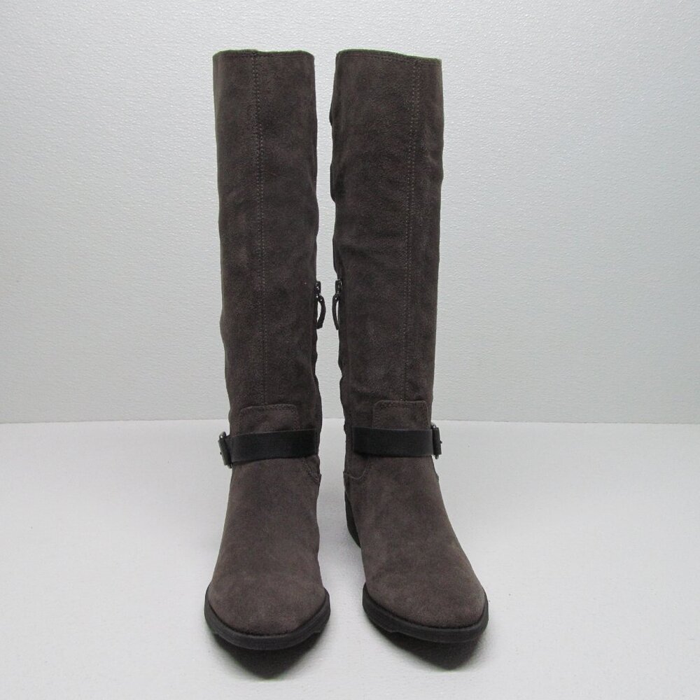 Sole Society Franzie Moto Riding Boots Women's Size 8B